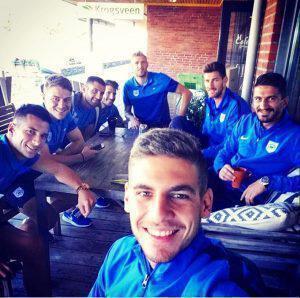 Παίκτες ΠΑΣ στο Σκιεν 20 7 2016 Custom