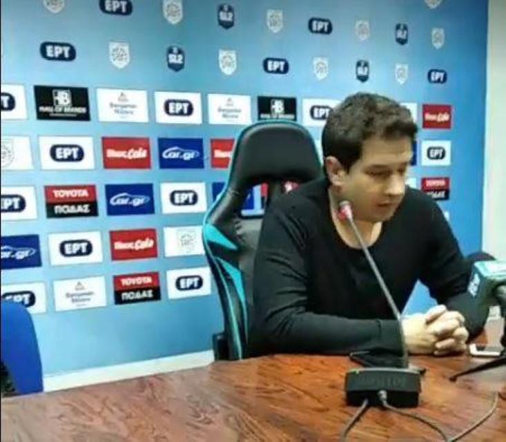 γιαννίκης δηλώσεις ματς με ΑΠΟΛΛΩΝΑ ΣΜΥΡΝΗΣ Custom