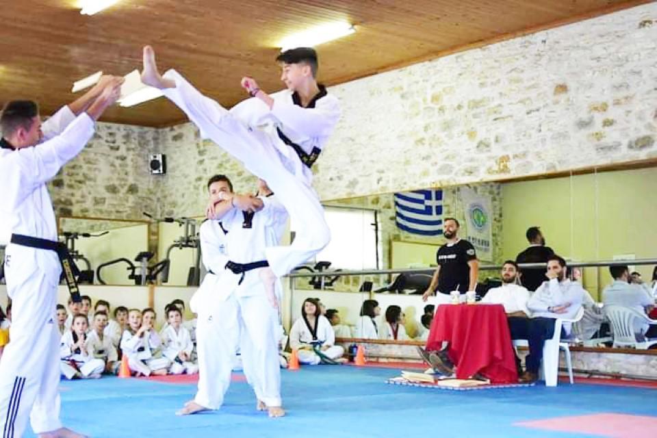 Επίδειξη ταεκβοντο ac taekwondo ioanninon Custom
