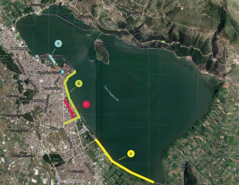 Έξι εκατοστά ποδηλατόδρομου ανά κάτοικο στα Γιάννενα 55 χάρτης 1 Custom