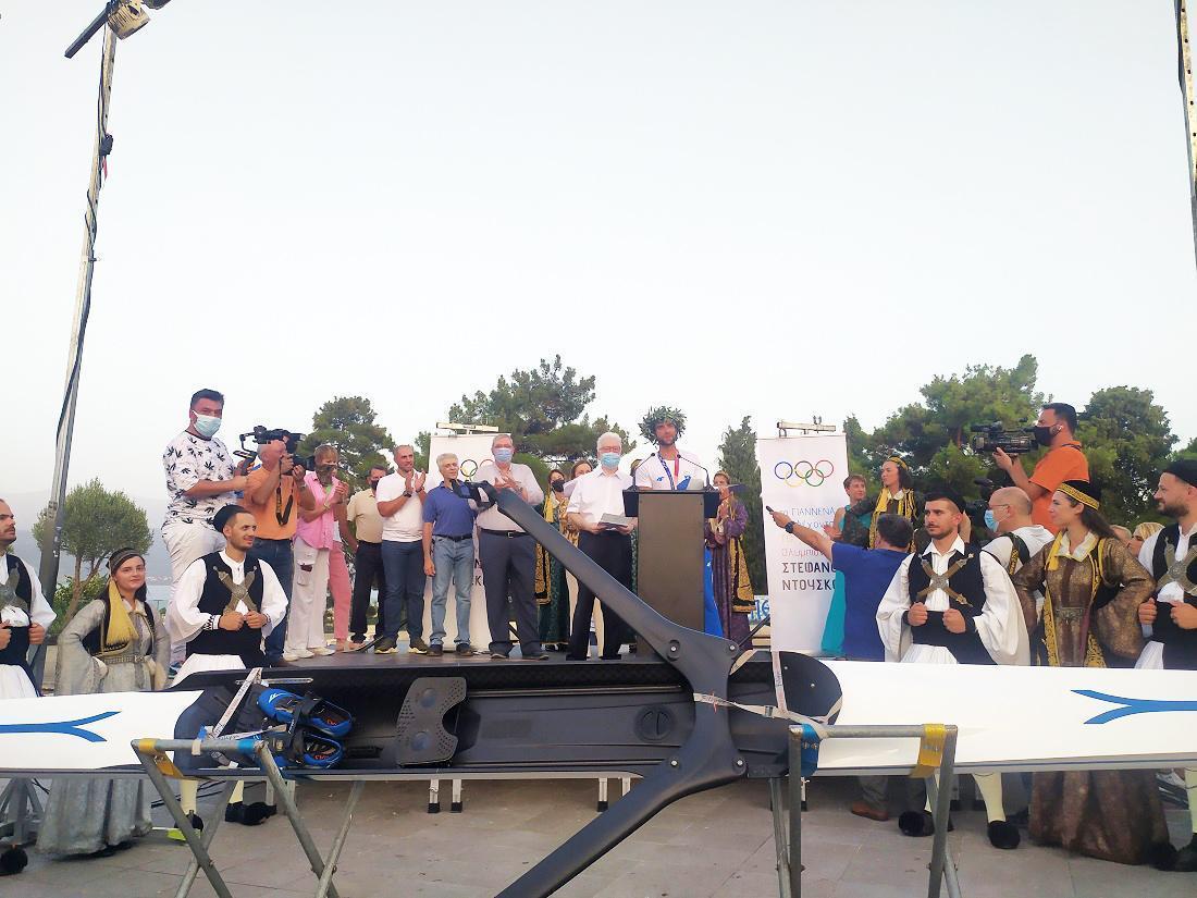 Τα Γιάννενα υποδέχθηκαν τον Ολυμπιονίκη τους (φωτορεπορτάζ και βίντεο) 60 ntouskos exedra 4