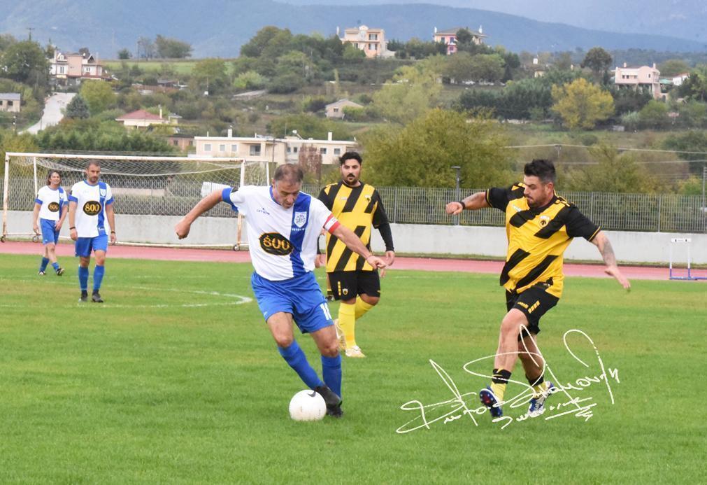 Φωτορεπορτάζ από το παιχνίδι βετεράνων ΠΑΣ - ΑΕΚ 5-3 56 Λιάκος αποφεύγει Δαδίτσο