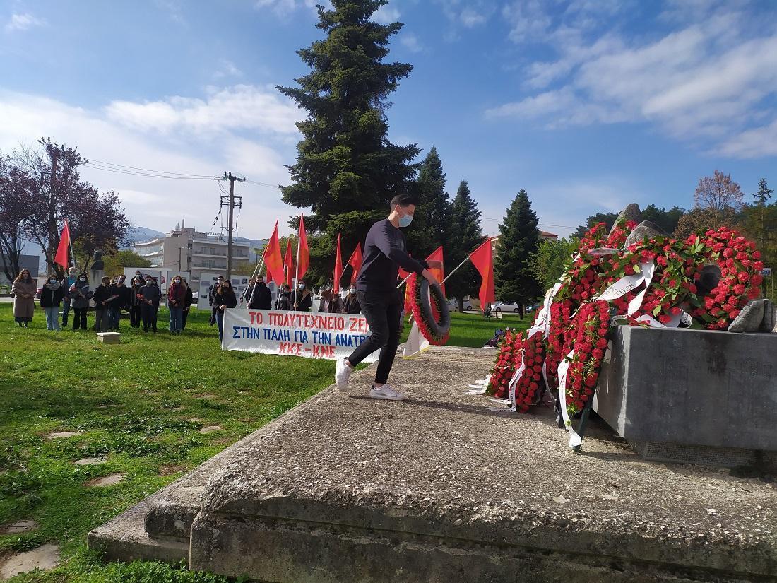 Φόρος τιμής στην εξέγερση του Πολυτεχνείου 54 Polytexneio KKE