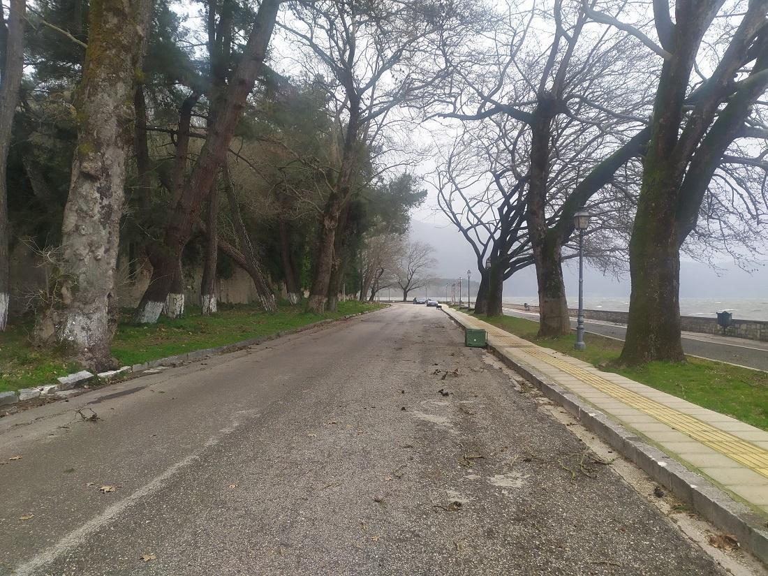 Ισχυροί άνεμοι στο λεκανοπέδιο, χιόνια στα ορεινά 52 aeras giannena 2