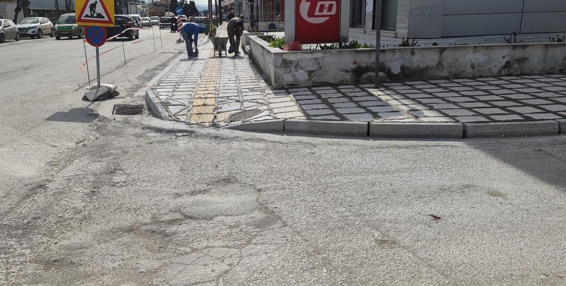 Πρωινή βόλτα στα έργα στη Λεωφόρο Γράμμου και τη Νέα Ζωή 55 grammou pezodromia