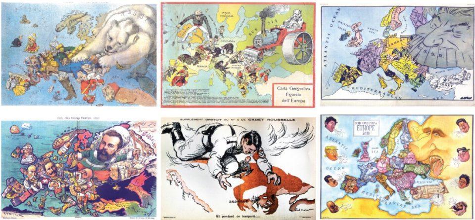 σατιρικοί χάρτες φωτό εξωφύλλου για site Custom