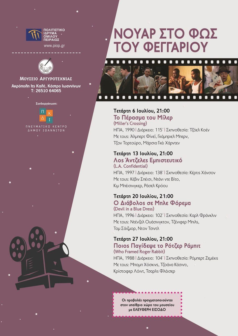 CINE noir argyrotexnias