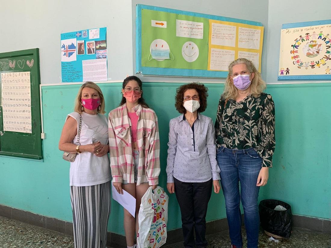 Απονομή βραβείων στον διαγωνισμό αφίσας για την ειρήνη 51 Lions Stasinou