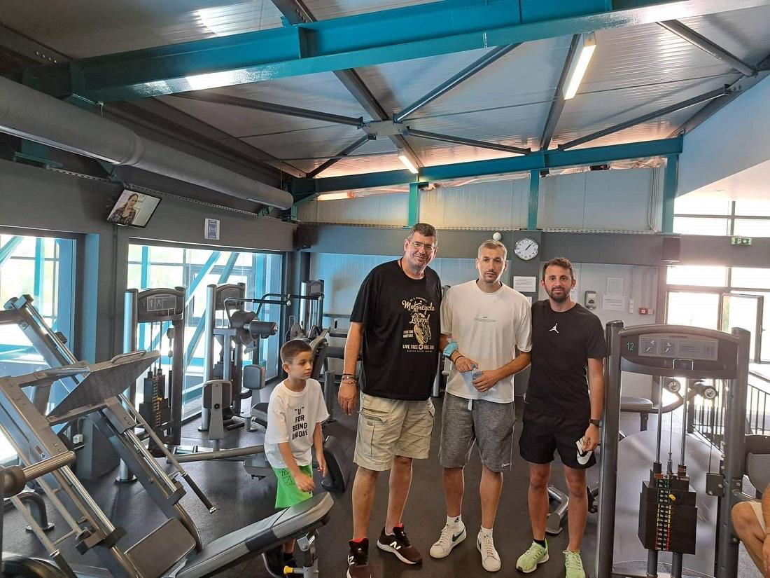 Στο Zagori Basketball Camp Δ. Διαμαντίδης και Ν. Φιλίππου 55 Zagori Basketball Camp Diamantidis 1