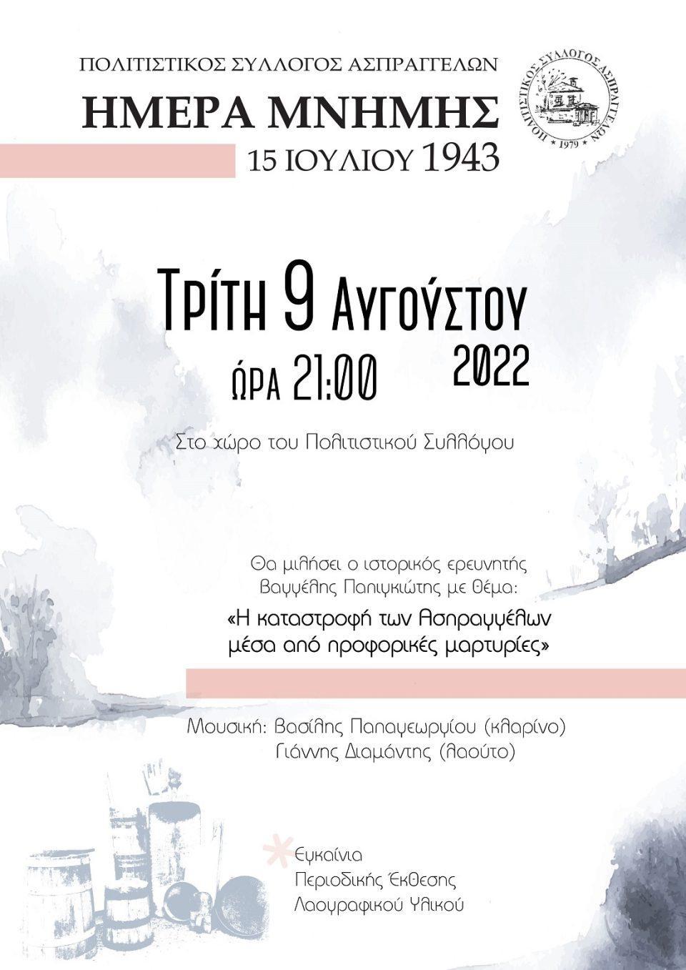 imeramnimisaspraggeloi poster