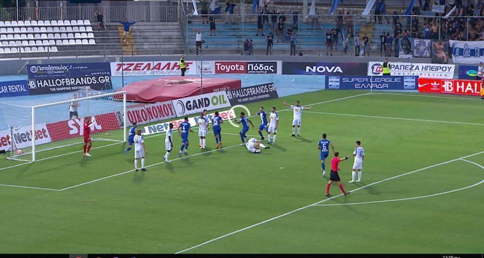 ΠΑΣ Λαμία γκολ Εραμούσπε