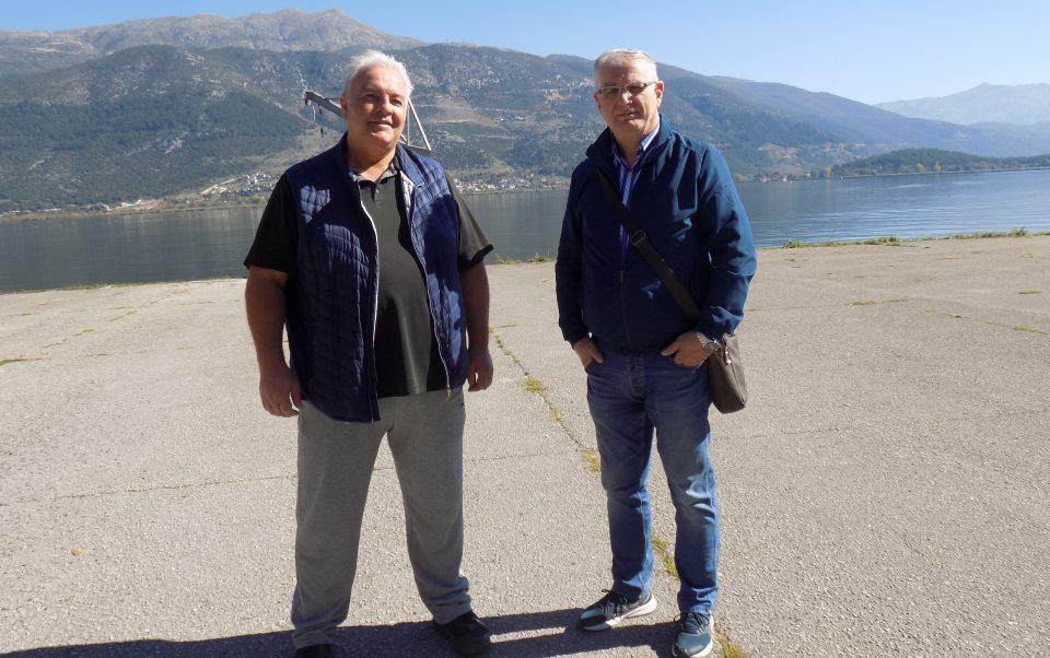 Τόλης Παλαιοπάνος Βαγγέλης Γυφτόπουλος λίμνη Ιωαννίνων