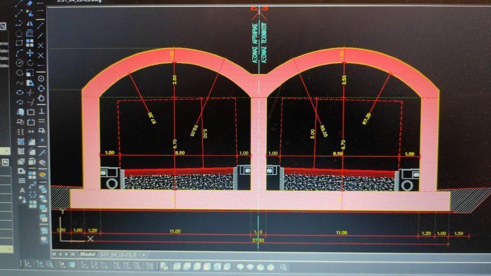 cut and cover Ioannina Kakavia