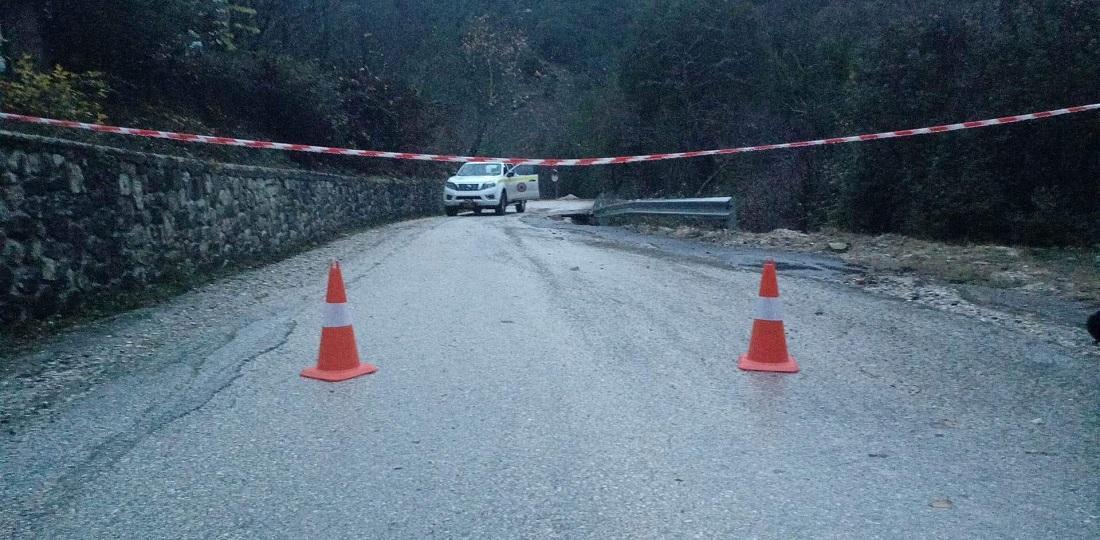 Κλειστοί δρόμοι στο επαρχιακό δίκτυο του Δήμου Βορείων Τζουμέρκων 54 xristoi kataptwsi 3