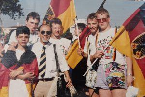 Οι εμπειρίες από 4 Μουντιάλ και 11 Ολυμπιακούς Αγώνες 55 Γ Φαρμακης Μουντιαλ 1990 Ιταλία