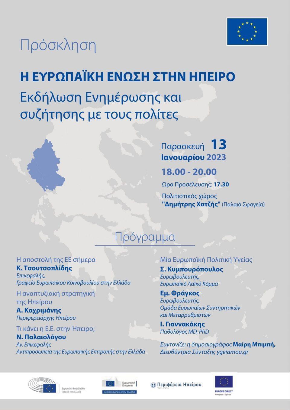 EU Epirus poster