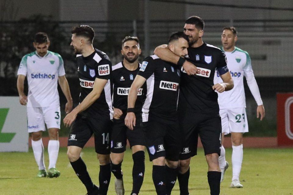 Πανηγυρισμοί ΠΑΣ για νίκη επι Λεβαδειακού