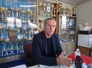 Γ. Οικονόμου: Στον Ερασιτέχνη ΠΑΣ αθλούνται χίλια παιδιά! 61 Γ Οικονομου προεδρος ερασιτεχνη ΠΑΣ