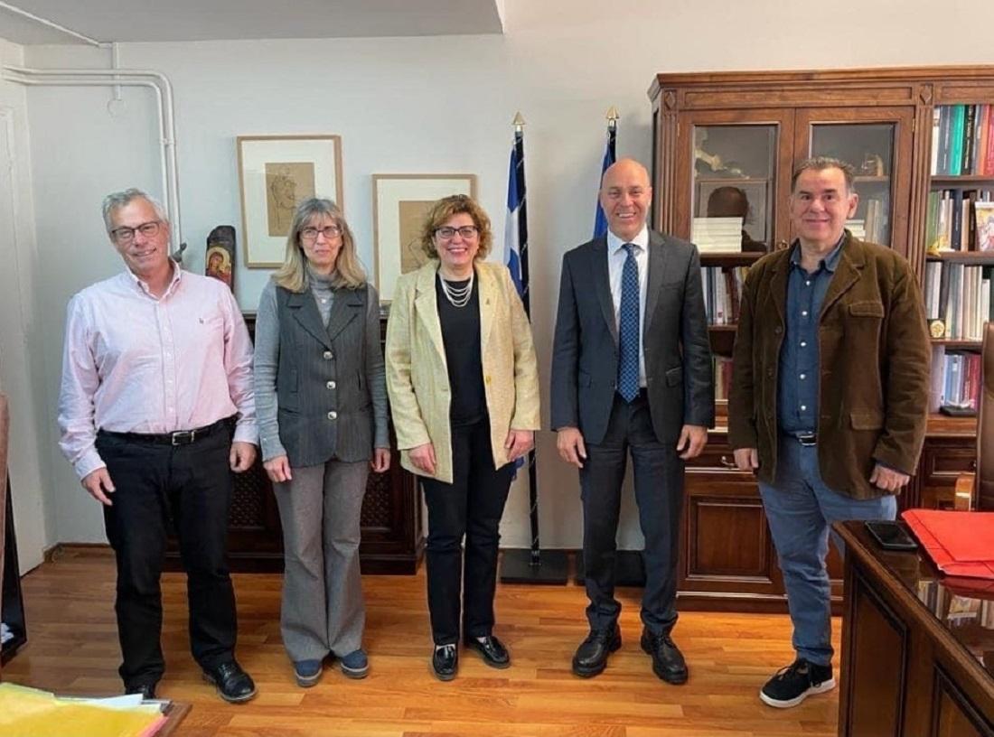 «Πυκνό» πρόγραμμα επισκέψεων για τον Γ. Αμυρά 51 Amyras Panepistimio