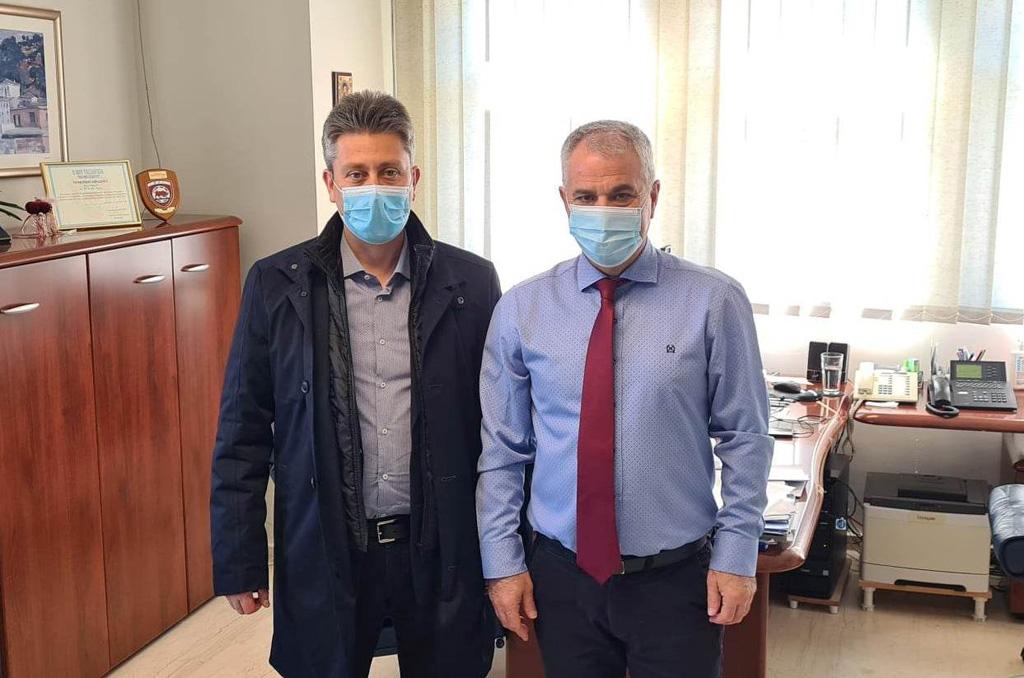 Επισκέψεις Σπ. Κωνσταντόπουλου σε νοσοκομεία και ΕΚΑΒ 55 Konstantopoulos Xatzikosta