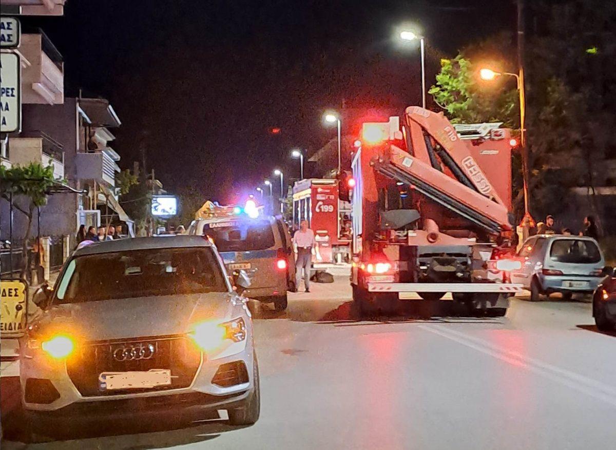 Ανατροπή αυτοκινήτου στην οδό Παπαναστασίου 54 troxaio papanastasiou 2 scaled