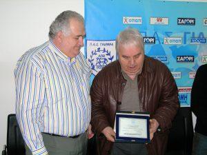 Χριστιβασίλης τιμη σε Αντ. Γεωργιάδη