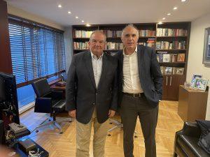 Άρης Ραβανός: Ο ανταγωνισμός έφερε επιτυχίες στην Ευρώπη 53 Κωστας Καραμανλής Αρης Ραβανός