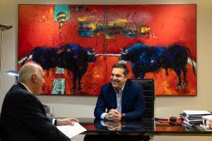 Άρης Ραβανός: Ο ανταγωνισμός έφερε επιτυχίες στην Ευρώπη 52 συνεντευξη με Τσίπρα για ΒΗΜΑ