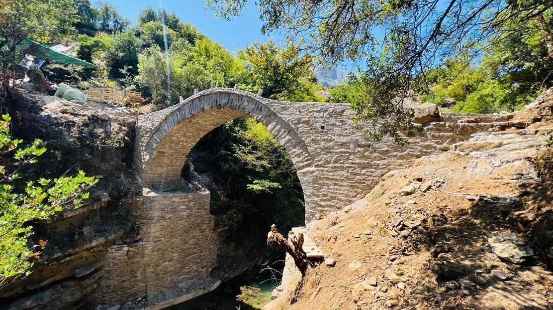 Διασωστική παρέμβαση στη γέφυρα της Μεγαλόχαρης Άρτας 52 Gefyra Megaloxaris 9