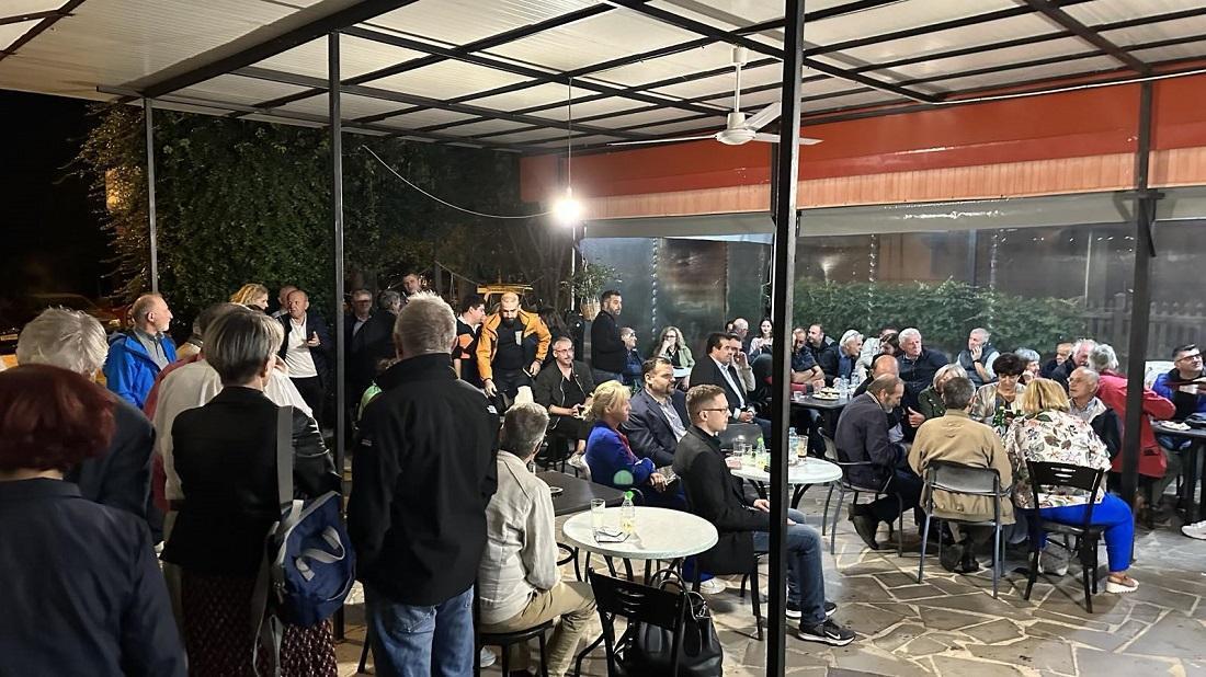 Με αναφορές σε ένα μεγάλο έργο ύδρευσης η ομιλία στην Πεδινή 52 Papageorgiou Pedini 1