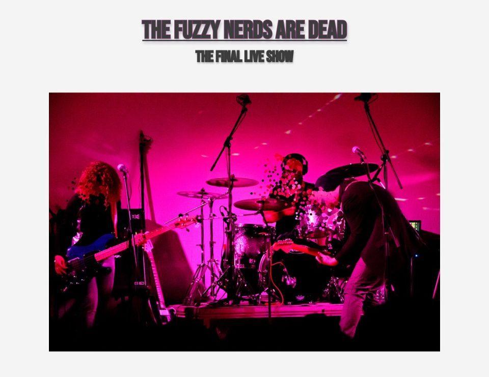 The Fuzzy Nerds The Fuzzy Nerds Are Dead The Final Live Show Album Artwork 2023