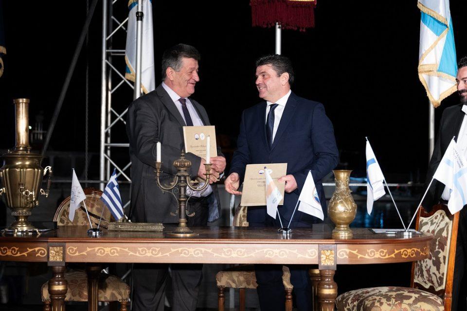 Adelfopoiisi Dimoi Pogoniou Agias Napas