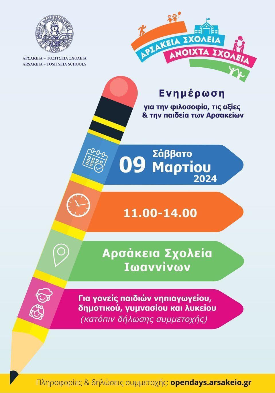 Arsakeio AFISA OPEN DAY 2024