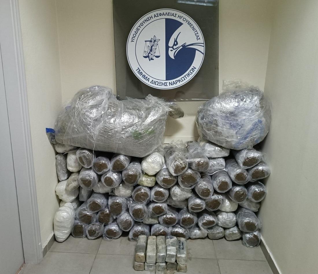 Περιπετειώδης καταδίωξη διακινητών ναρκωτικών στη Θεσπρωτία 54 sokolata katadioxi Thesprotia 3