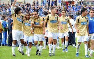 πανηγυρισμοί παικτών ΠΑΣ