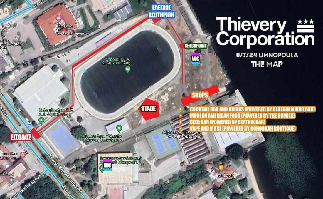 FLOOR PLAN Thievery Corporation