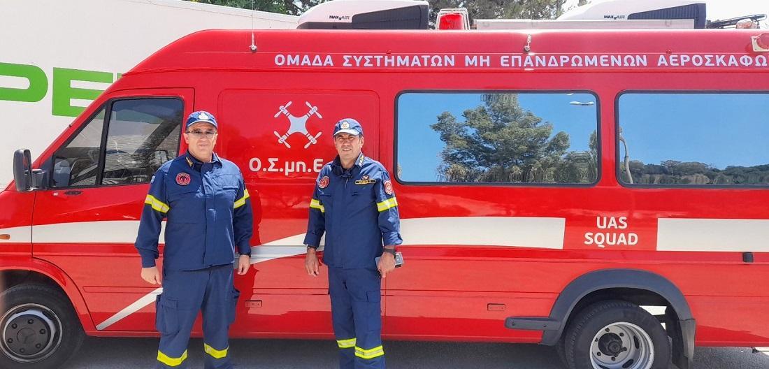 Omada drones Pyrosvestiki 2