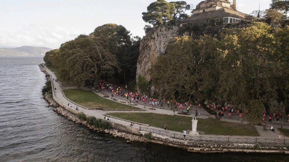 Ioannina lake run paralimnio