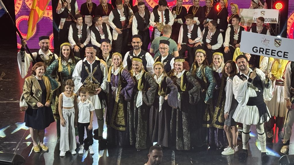 Στο Balkanika Folk Festival ταξίδεψε το Τμήμα Παραδοσιακών Χορών Δήμου Ιωαννιτών 55 Xoreftiko DimouIoannitwn Albania 4