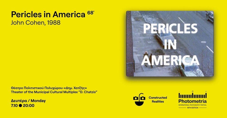 Pericles in America