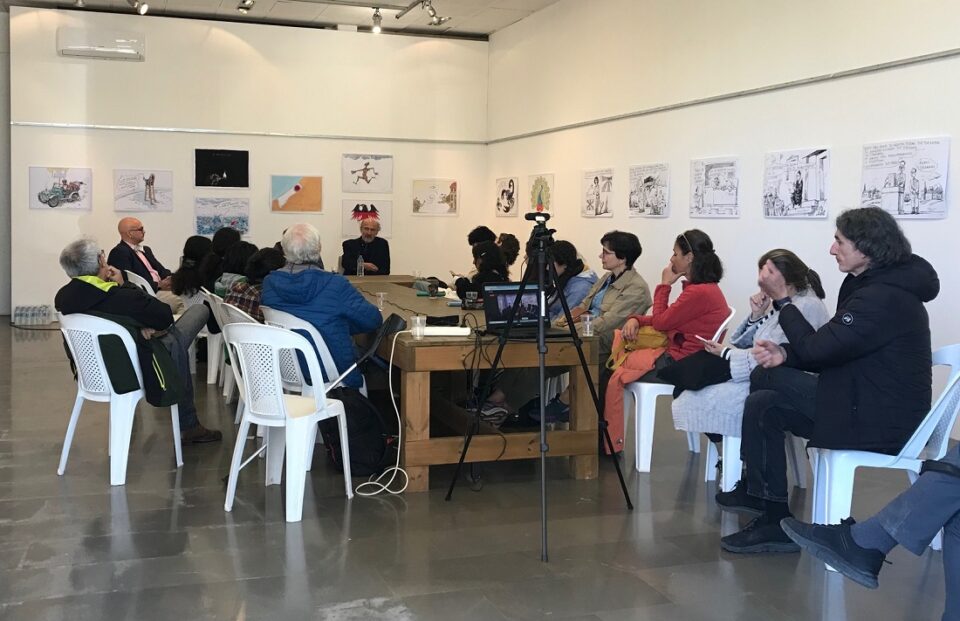 workshop γελοιογραφία