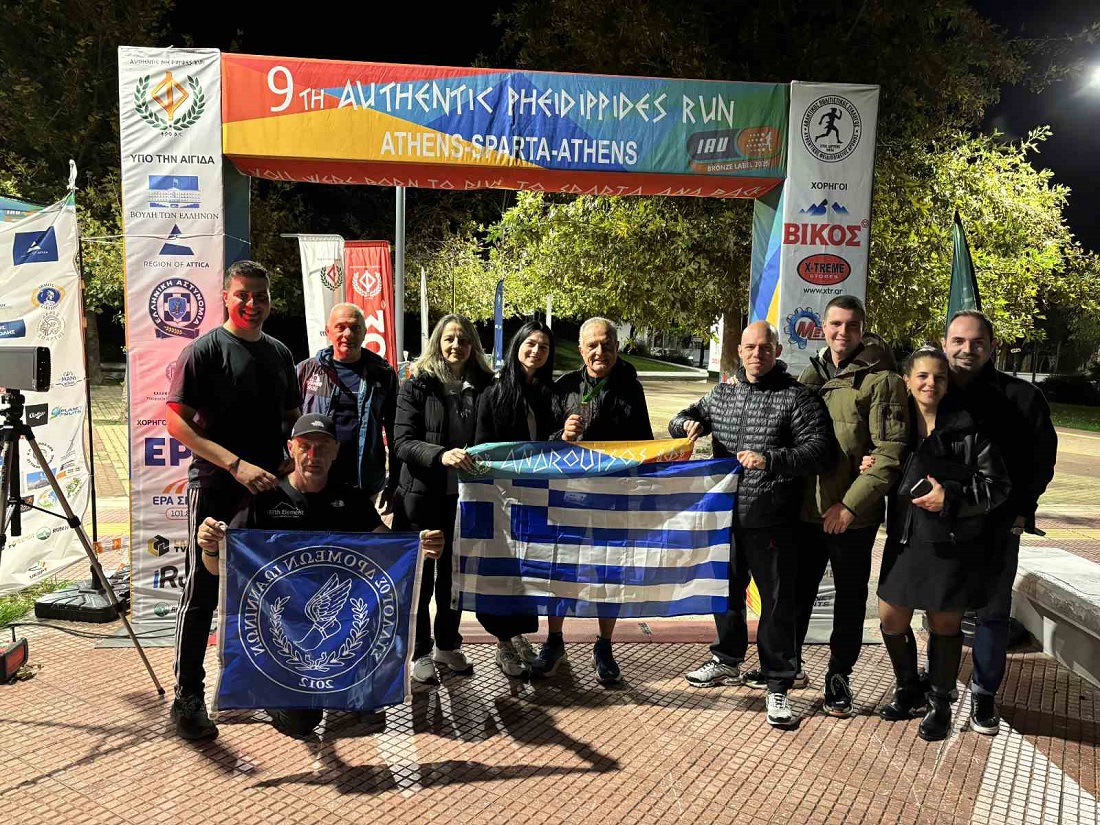 Τερμάτισε στον 9ο Φειδιππίδειο Δρόμο ο Αλέξης Ανδρούτσος 52 Androutsos Feidippideios 2