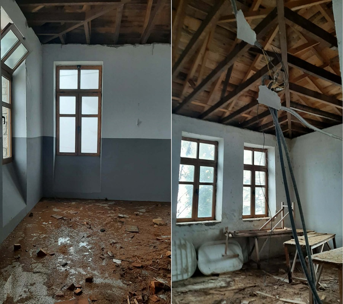 Ερωτήματα… διαμαρτυρίας για το έργο στο κτήριο του Δημοτικού Σχολείου Ανατολικής 54 sxoleio Anatoliki eswteriko 3