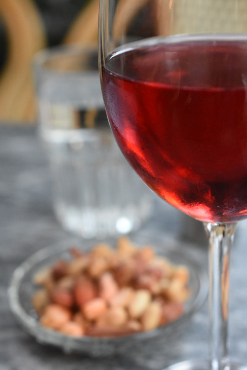 κρασί με ξηροί καρποί