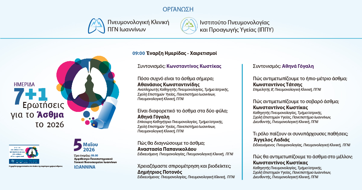 asthma hmerida Ioannina