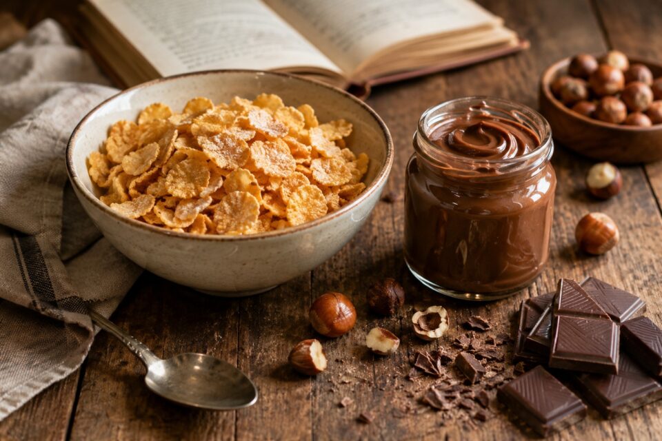 cornflakes nutella