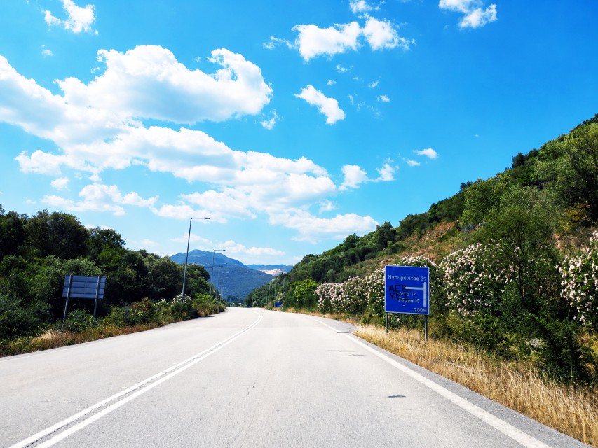 ethniki odos Preveza Hgoumenitsa Custom