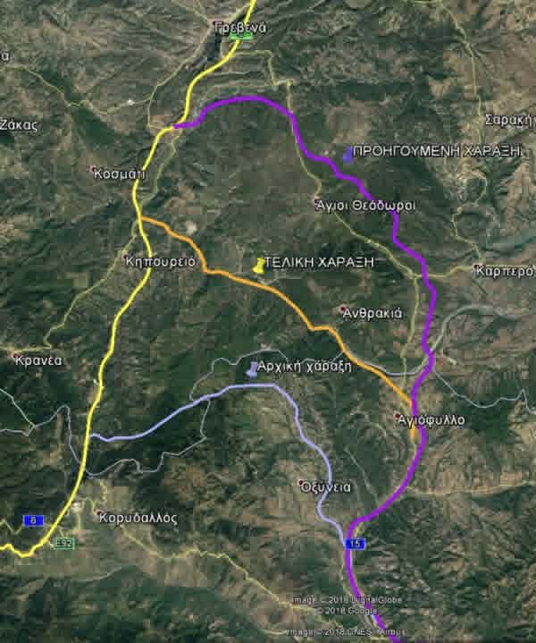 E65 map