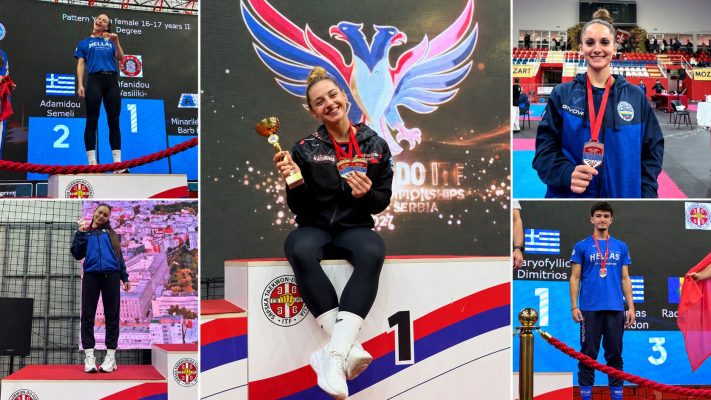taekwondo collage